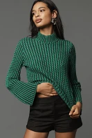 SIMONMILLER Peep Textured Knit Sweater