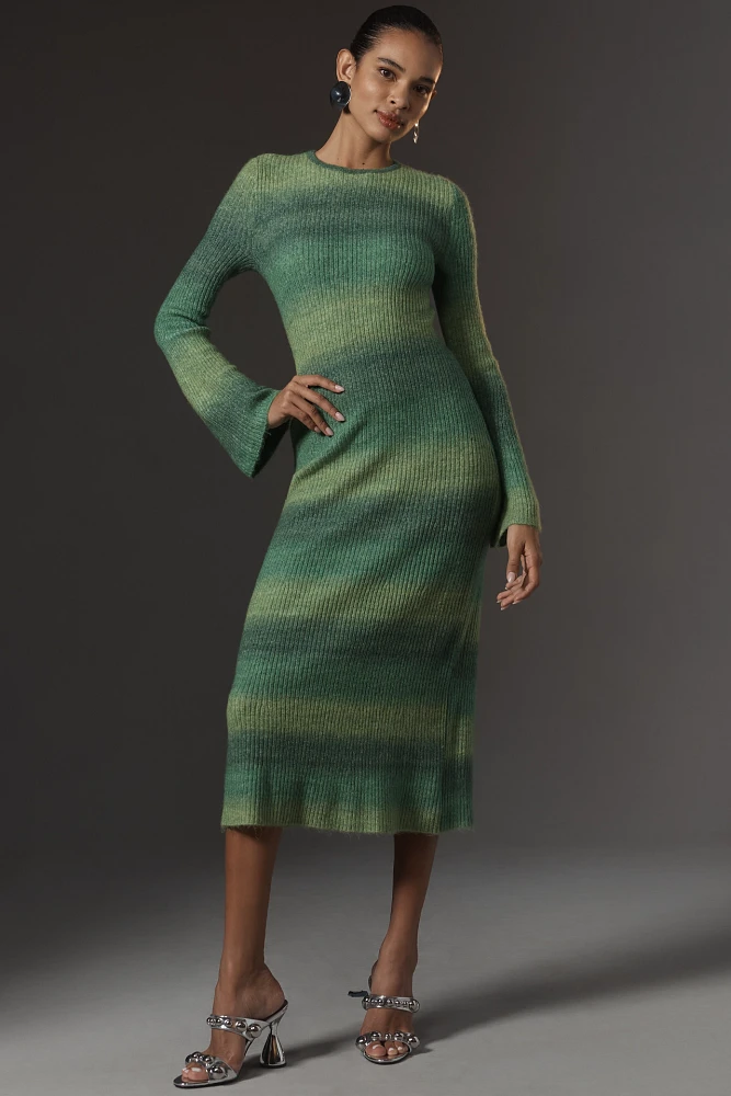 SIMONMILLER Axon Knit Midi Dress