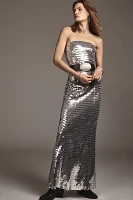 Simon Miller Sculpty Strapless Sequin Dress