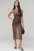 SIMONMILLER Kinny Mesh Midi Dress