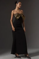 SIMONMILLER Dali Crepe Maxi Dress