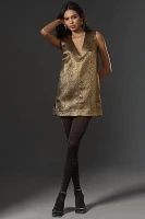 SIMONMILLER Fountain Metallic Mini Dress