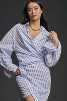 Essentiel Antwerp Fetty Poplin Shirt Dress