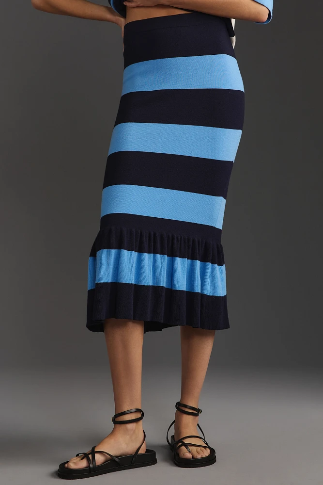 Essentiel Antwerp Fiesta Knit Midi Skirt