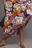 Essentiel Antwerp Silk Flowers Maxi Dress