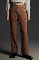 ALIGNE Salma Corduroy Cuff Trousers