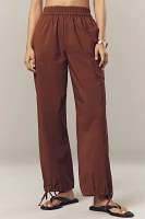 ALIGNE Carter Mid-Rise Tie-Detail Cargo Pants