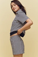 ALIGNE Omari Mid-Rise Striped Shorts