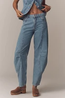 ALIGNE Courage Mid-Rise Barrel-Leg Jeans