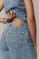 ALIGNE Courage Mid-Rise Barrel-Leg Jeans