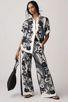 ALÉMAIS Mickey Linen Wide-Leg Pants