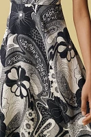 ALÉMAIS Mickey Linen Halter Midi Dress