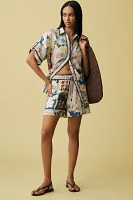ALÉMAIS Bianca Linen Shorts