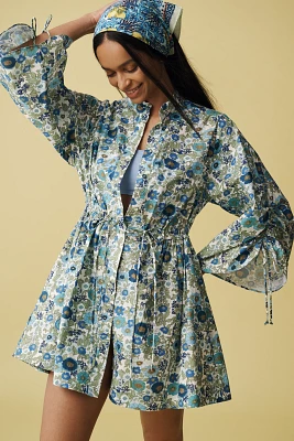 ALÉMAIS Pam Long-Sleeve Mini Dress