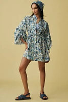 ALÉMAIS Pam Long-Sleeve Mini Dress