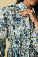 ALÉMAIS Pam Long-Sleeve Mini Dress