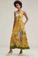 Lovaan Phillipa Linen Midi Dress
