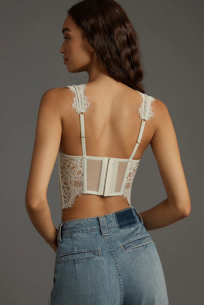 The Giselle Lace Bustier: Tank Edition