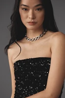 By Anthropologie Sequin Tube Top