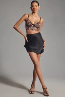 The Giselle Lace Bustier: Animal-Print Edition