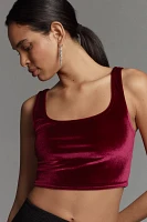 The Hannah Seamless Textured Tank: Velvet Edition