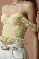 Mucci Positano Ruffle Corset Top