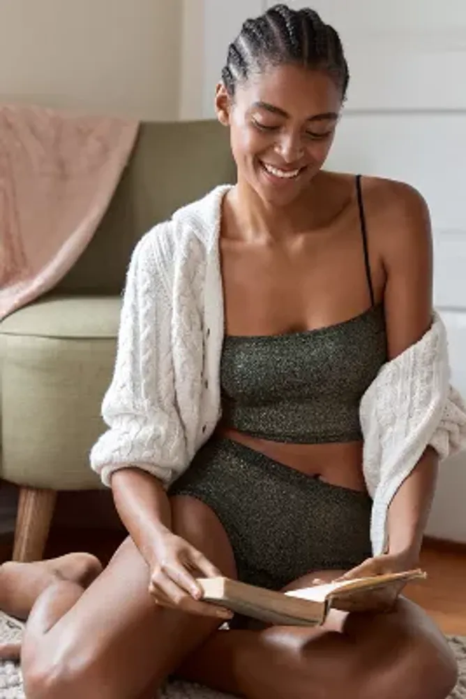 By Anthropologie Seamless Ruched Bralette