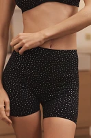 By Anthropologie Seamless Rhinestone Shorts