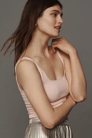 The Hannah Seamless Textured Tank: Heart Edition