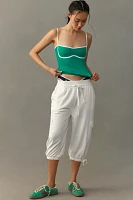 By Anthropologie Seamless Piped Trim Bralette
