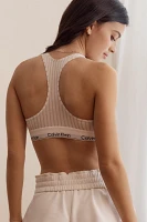 Calvin Klein Unlined Logo Bralette
