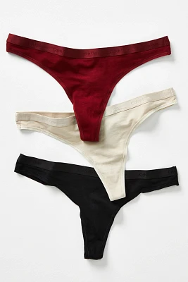 Calvin Klein Thongs, Set of 3