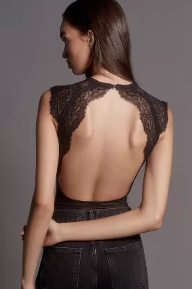 Urban Outfitters Thistle & Spire Minna Lace Bodysuit