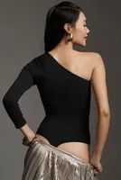 By Anthropologie Seamless One-Shoulder Bodysuit