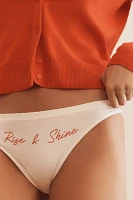 The Renna Seamless Thong