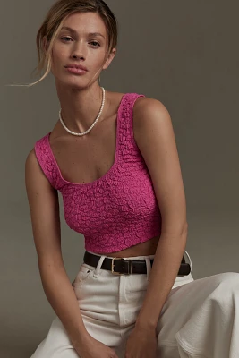 The Hannah Seamless Textured Tank