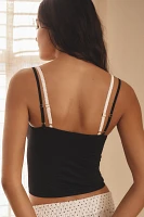 The Honey Seamless Ribbed Two-Strap Tank