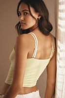 The Honey Seamless Ribbed Two-Strap Tank
