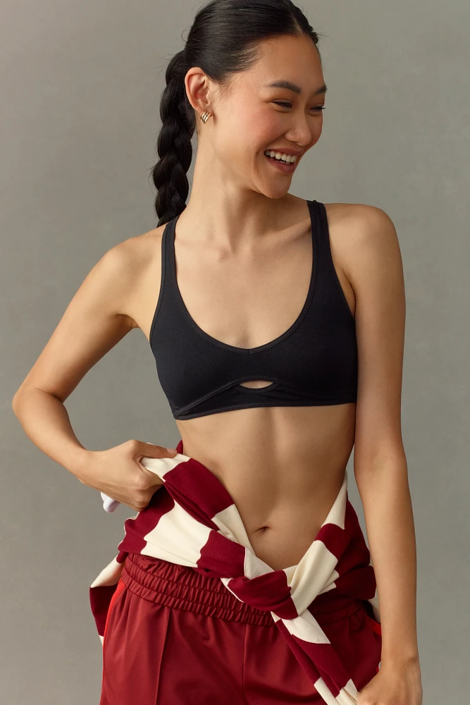 The Renna Seamless Keyhole Racerback Bra