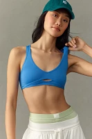 The Renna Seamless Keyhole Racerback Bra