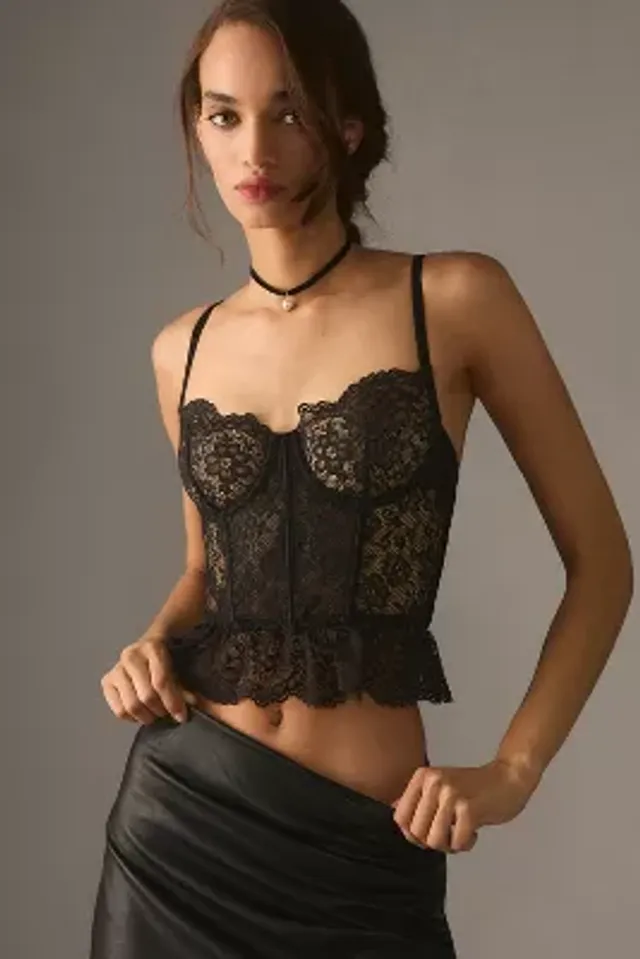 Monique Morin Lingerie - Corset - Womens - Lace