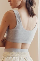 By Anthropologie Scoop-Neck Cotton Bra