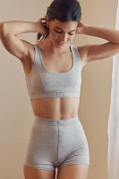 By Anthropologie Scoop-Neck Cotton Bra