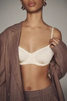 By Anthropologie Stretch Satin Bra