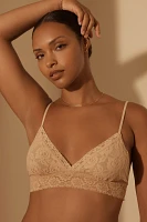 By Anthropologie Lace Triangle Bra