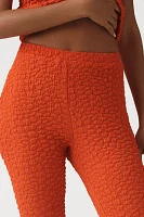 By Anthropologie Popcorn Knit Capri Pants