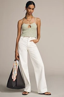 By Anthropologie Popcorn Cut-Out Cami