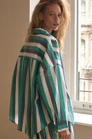 By Anthropologie Oversized Pajama Shirt