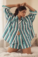 By Anthropologie Oversized Pajama Shirt
