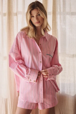 By Anthropologie Oversized Pajama Shirt